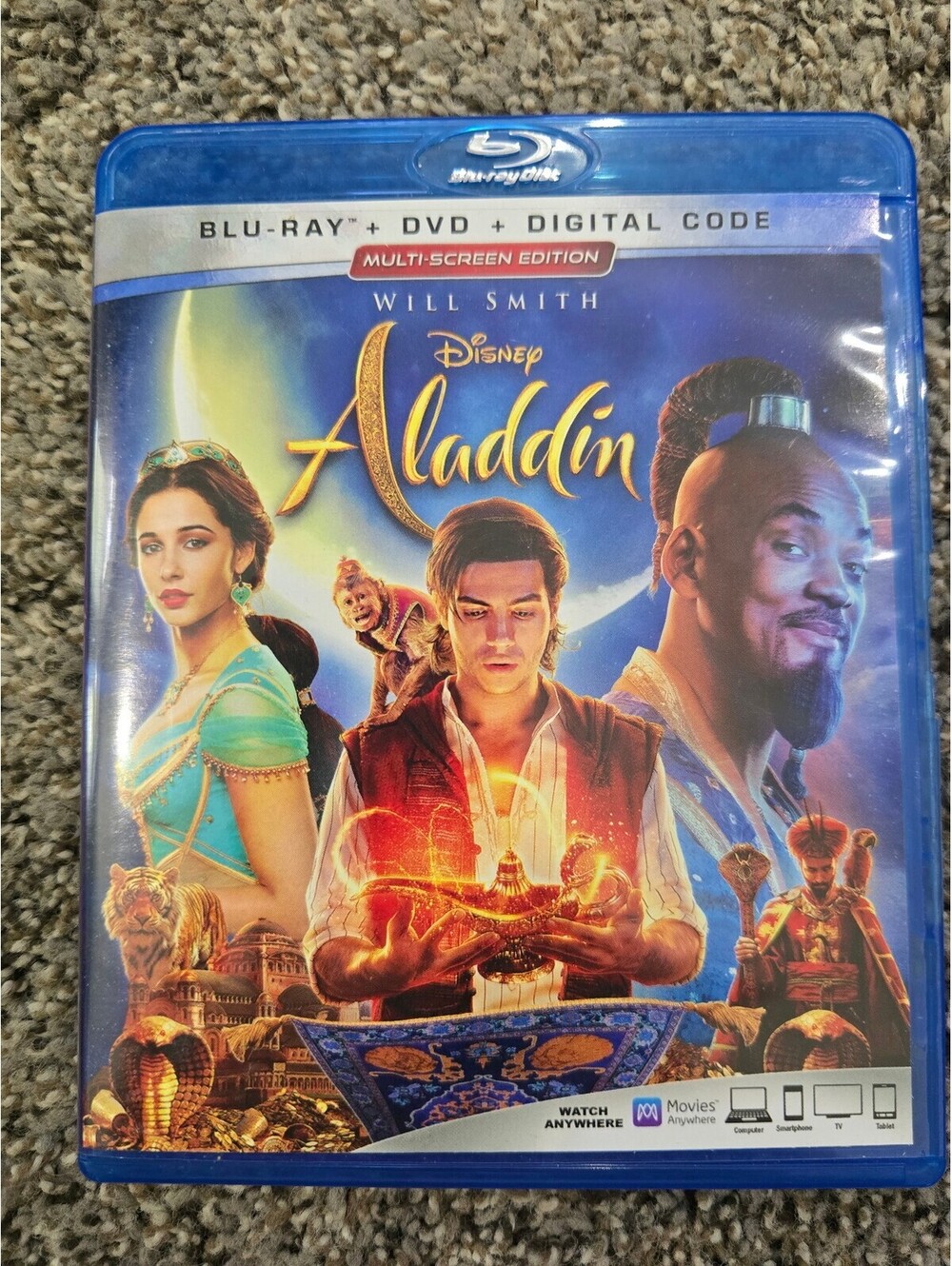 Disney Aladdin Blu-ray + DVD Multi-Screen Edition